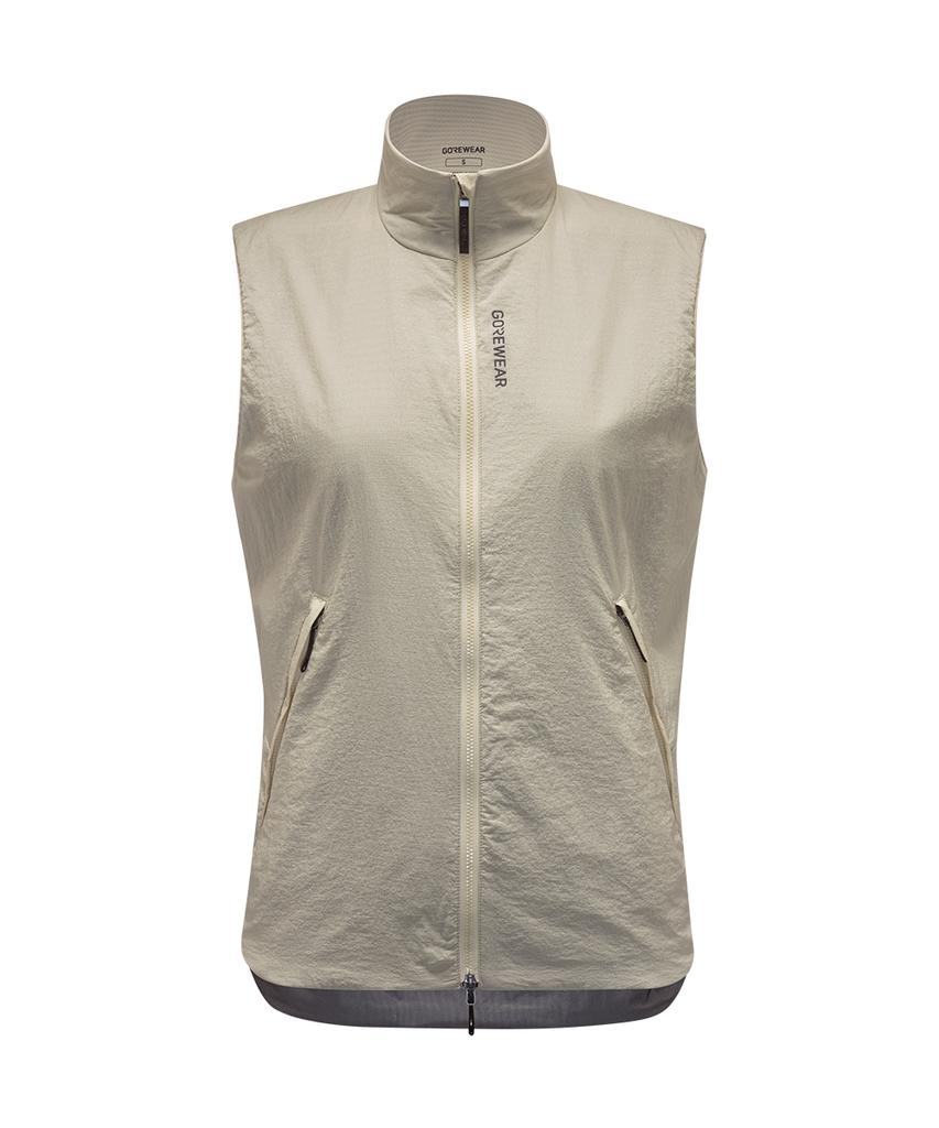 Gorewear Concurve Windstopper Epe Insulated Vest - Tech Beige (Women'S) Windproof And Thermal Vest