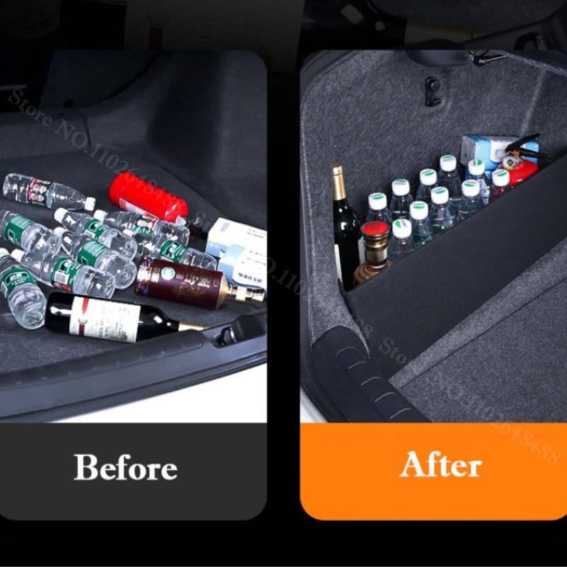 For BYD Seal 6 DM-i Touring 2025 2026 Car Trunk Partition Trunk Side Storage Box Organizer Partition Board Interior Accessories