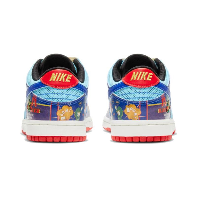 Nike Кроссовки Dunk для катания на скейтборде для детей Дошкольные кроссовки DD8479-446
