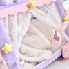Scene Model Doll Tent Desktop Ornaments Doll Sleeping Bed Kids Toy Cotton Doll Bed  Plush Toy