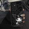 Case for Samsung Galaxy A56 A55 A25 A26 A21s A35 A52 A54 A73 A32 A22 A36 A24 Phone Cover Sanrio Cool Kuromi