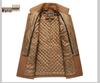 Мужское шерстяное пальто средней длины - 6XL/7XL, Коллекция Осень/Зима 2025
