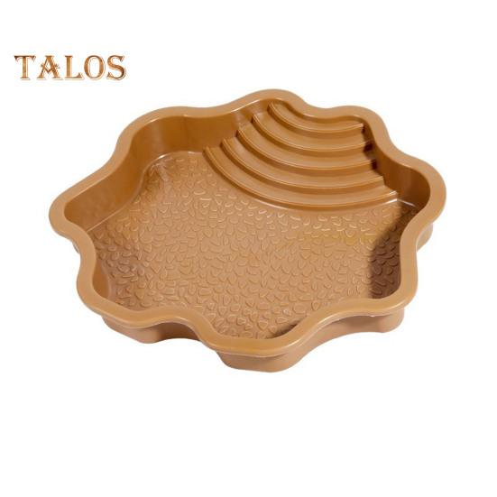 Бассейн для купания рептилий, большая кормушка для черепах, миска для воды с пандусом, аквариумное украшение для ящерицы, геккона, змеи, черепахи, бородатой агамы