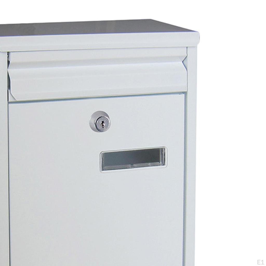 Настенный почтовый ящик, держатель для газет, металлический почтовый ящик большой емкости, подвесной почтовый ящик