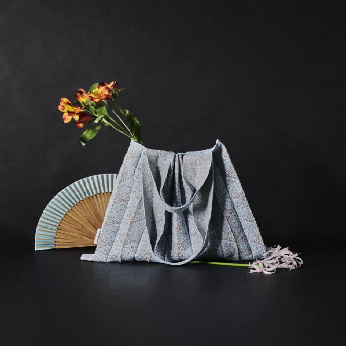 Двусторонняя сумка-шопер Pleatsmama, широкая, 3 цвета