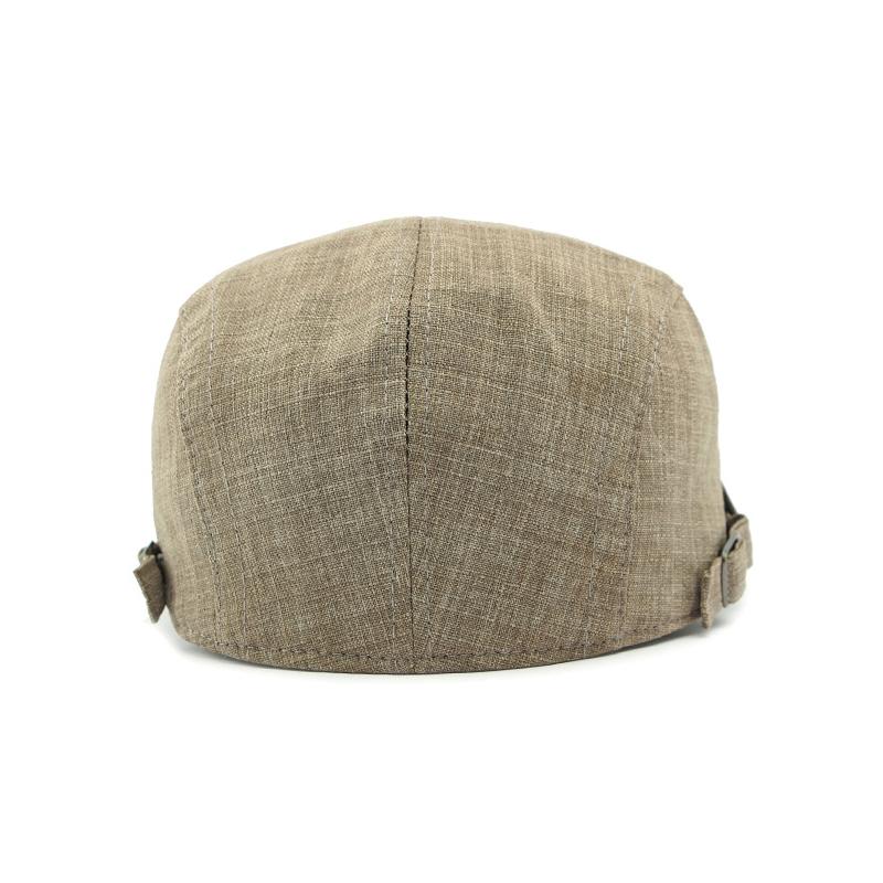 Весенняя кепка мужская хлопковая и льняная берет британская винтажная солнцезащитная кепка женская кепка Forward