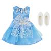 TAKARA TOMY Dress Shiny Doll Pretending Toy Ages 3 and Up Passes Toy Safety Standards ST Mark Certification Licca "Licca-chan LW-02 Sky" Dress-up