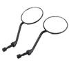 2Pcs 8mm 0.3in Rearview Mirror Universal Retro Round Side Mirrors for Motorcycle Electric Bicycle Scooter