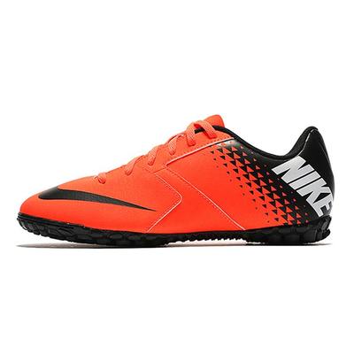 Bombax Junior Удобные TF Шипованные Бутсы для Искусственной Травы Низкие Детские Футбольные Бутсы Детские футбольные бутсы Красный Черный 826488-801
