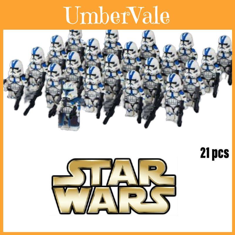 High Quality Star Wars Legion Soldier Commander 21pcs Abs Plastic Bricks