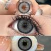 Eyeshare 1 пара новых контактных линз ALPS для глаз, цветные линзы, черные, синие, зрачки, контакты 14,5 мм