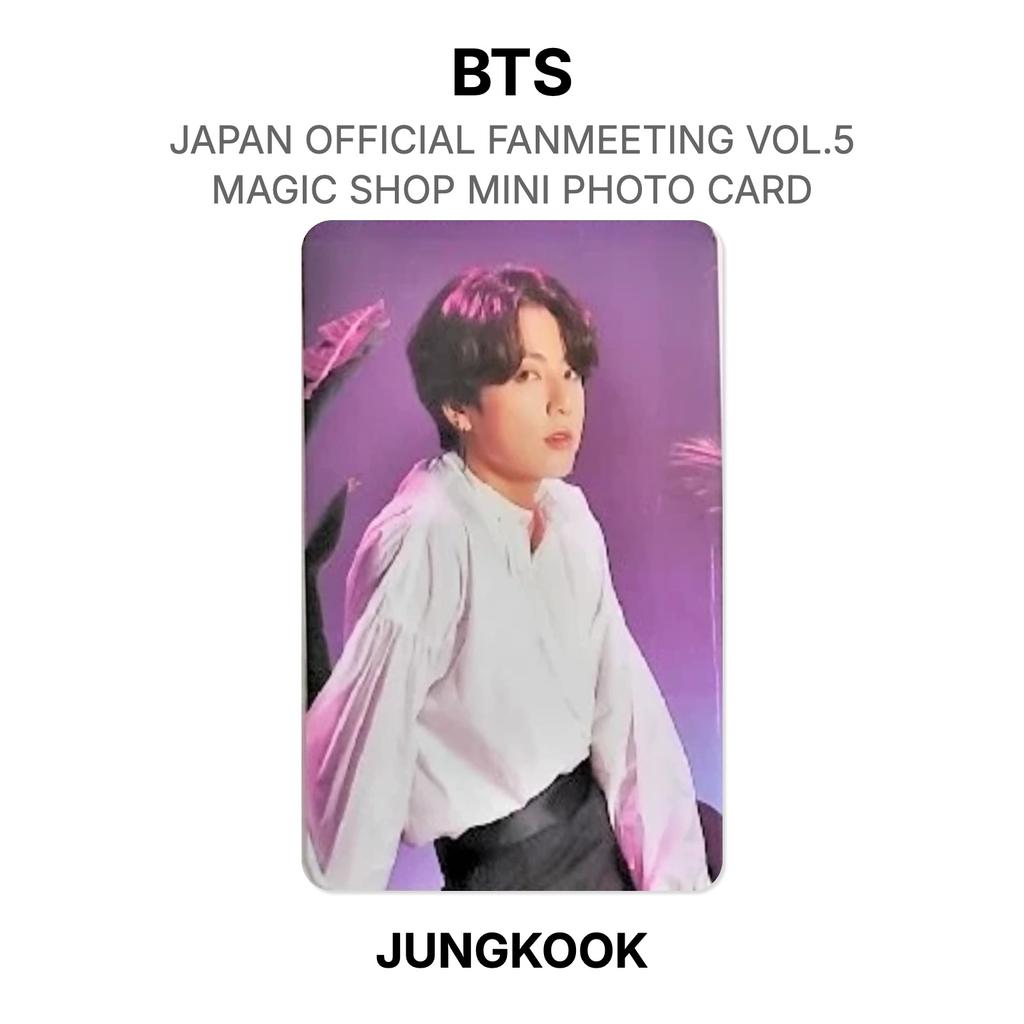 BTS ОФИЦИАЛЬНАЯ ФАН-ВСТРЕЧА В ЯПОНИИ VOL.5 MAGIC SHOP МИНИ-ФОТОКАРТОЧКА Официальная фотокарточка