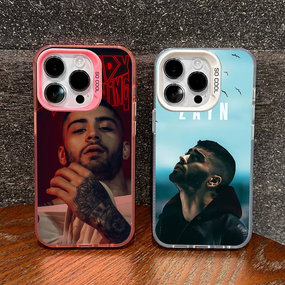 Чехол для телефона Singer Z-ZaynS M-MalikS Для IPhone 17 16 15 14 13 12 11 Pro MAX Матовый ударопрочный задний противоударный матовый чехол
