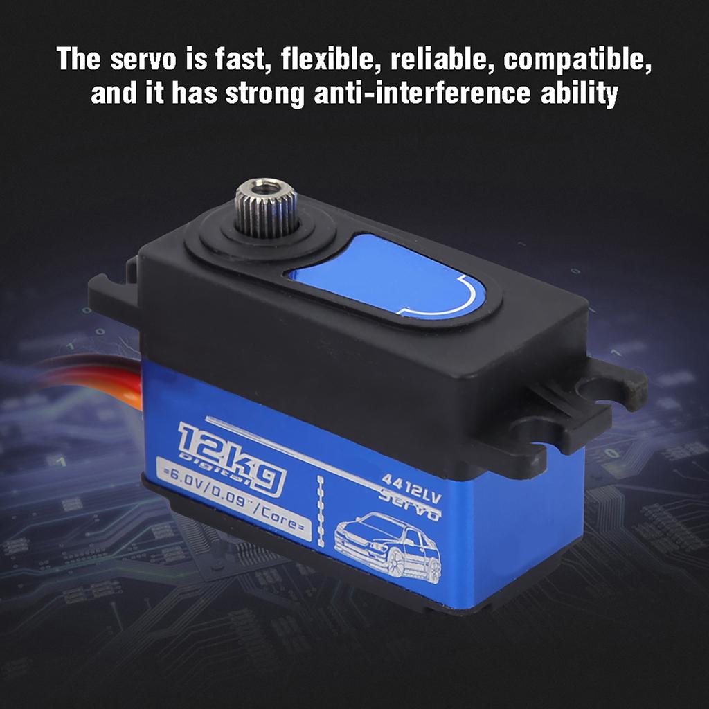 1:10 Пульт дистанционного управления Drift SPT4412LV 12 кг цифровой сервопривод большой торсионный металлический редуктор для автофургона