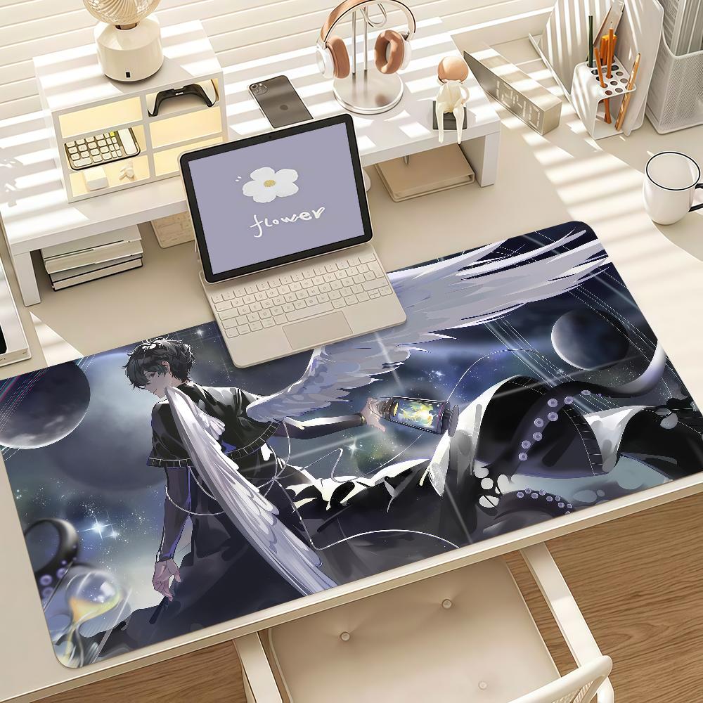 Anime Lord Of The Mysteries Mouse Pad Anti Slip Rubber Edge Locked Thickened Laptop Gaming Desk Mat
