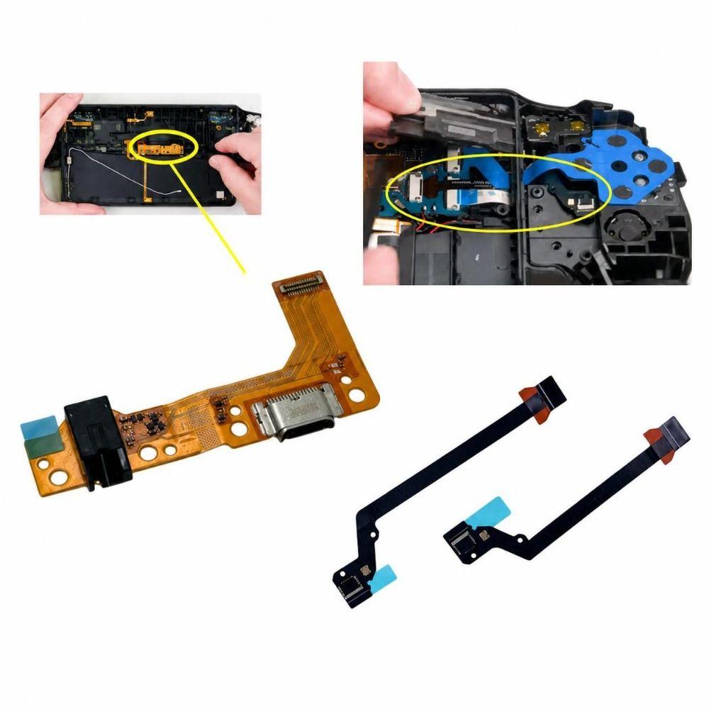 Replacement Parts Charging Port Connector USB C Socket Connector for PS5 Portal Game Accessories