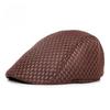 Men's Summer Mesh Flat Cap Breathable Cooling Ivy Cap Lightweight Vented Cabbie Driving Newsboy Hat
