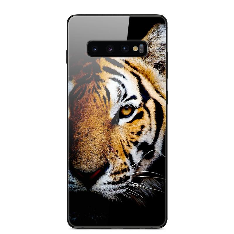 Для Samsung S10 Plus Чехол Закаленное Стекло Жесткая Задняя Крышка Телефона coque Для Samsung Galaxy S10E S 10 5G S10plus бампер чехлы capa
