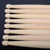 With Non-Slip Handles 5A/7A Musical Instrument Wood Drumsticks Plastic Drum Sticks Percussion Tool