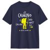 Unisexs Camino De Santiago T Shirt Pure Cotton Tops Funny Short Sleeve O Neck Tees XL XL XL TShirts