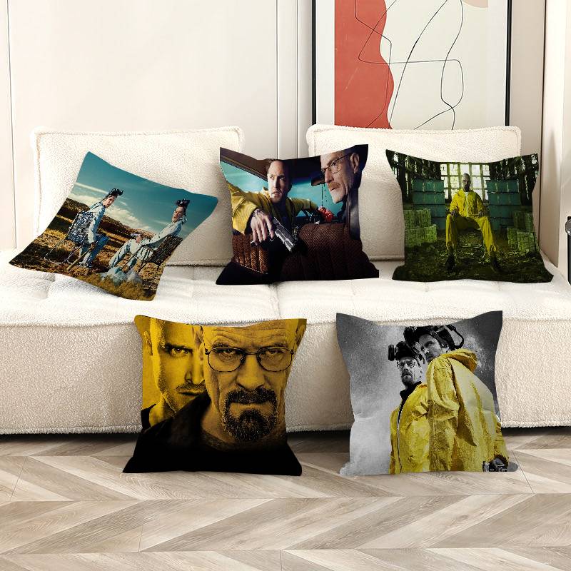 Tv Play Breaking Bad Cushion Cover Decorative Pillow Sofa Home Decor Case Pillow Cases