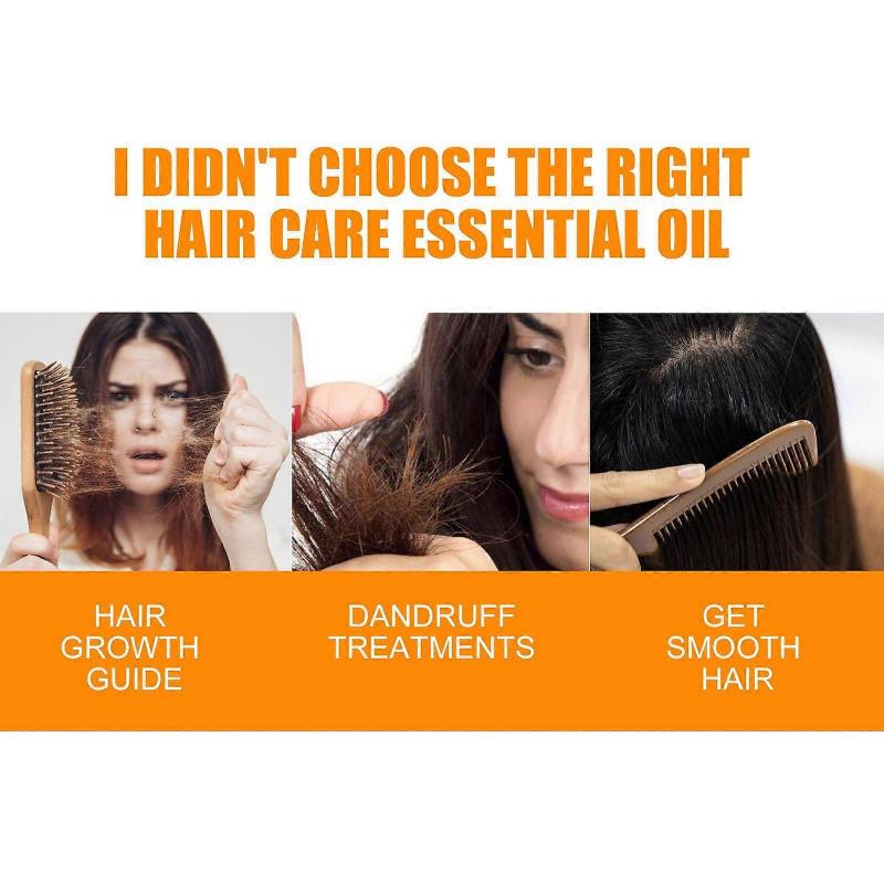 Anti-frizz hair essence repair perm dyed dry split-end hair moisturizing hair smooth hair care essential oil