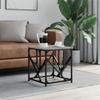 VidaXL Coffee Table Sonoma Grey 45x45x47.5 Cm Engineered Wood 834123
