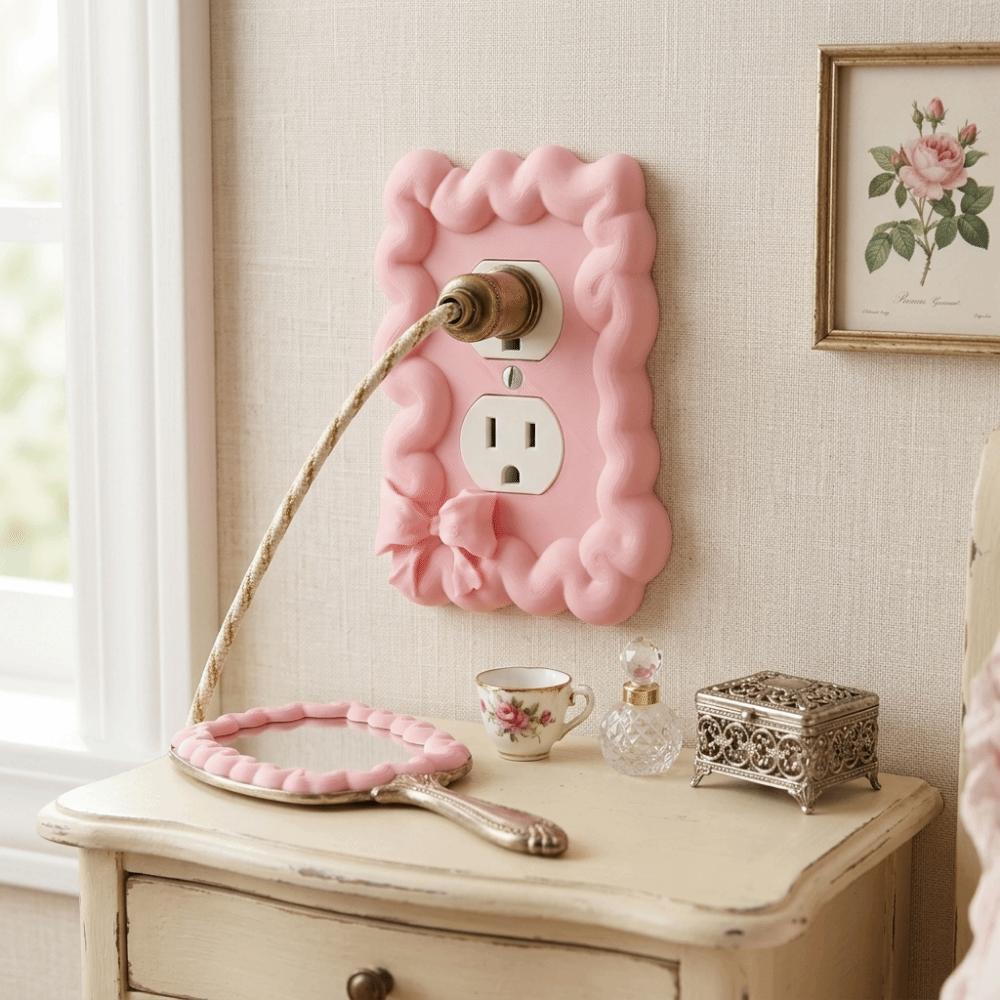 Creative Light Switch Guard Covers Self-Adhesive Removable Switch Protective Cover 3D Printed Decorative Switch Frame Cover