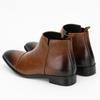 Men's Chelsea Boots Fashion Motorcycle Ankle Boots Men's Boots Large Size 48 49 D608