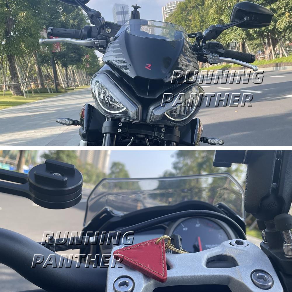 For Street Triple S660 S 660 765 S RS R 765RS 765R 765S 2020 - 2022 Motorcycle Front Windscreen Windshield Wind Deflector Screen