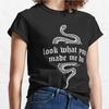 Women Men's T-Shirt Cotton Tops Summer Fashion Street Short Sleeve Tee Shirts 3D Snake Print Tees Female Male Clothing
