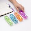 Transparency Butter Stick Squishy Toy Coloured Ribbon Butter Stick Pinch  Home Decoration