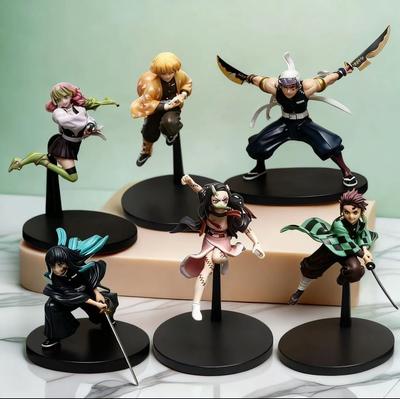 Убийца демонов Kimetsu No Yaiba, аниме-фигурка, игрушка, Uzui Tengen Tokitou Muichirou Nezuko Kamado Tanjiro Kamado, модель куклы из ПВХ, подарки