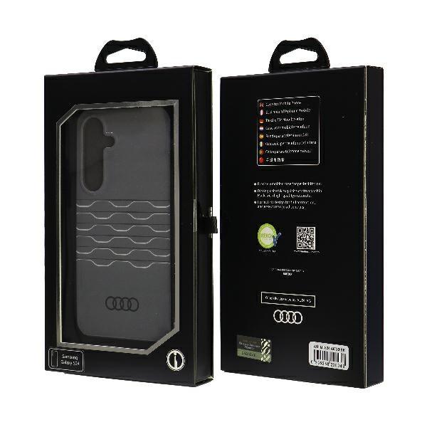 Audi Iml Geometric Pattern Case S24 S921 Czarny/Black Hardcase Au-Imls24-A6/D3-Bk
