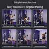 EM M104 Frame Squat Rack & 105KG Olympic Barbell Set