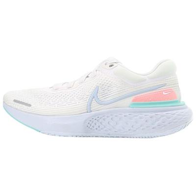ZoomX Invincible Run Flyknit White Dynamic Бирюзовые женские кроссовки Lava-Glow Hydrogen-Blue CT2229-102