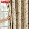 1PC Nuan Series Romantic and Artistic Style Floral Printed Curtain Full Blackout Curtains for Bedroom Living Room Balcony Window for Home Decor