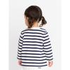 Mk Boys and Girls Long Sleeve T-shirt Summer and Autumn Clothes 2023 New Arrival Kids Cotton Base Shirt Stripes Casual Tops Children's Clothing