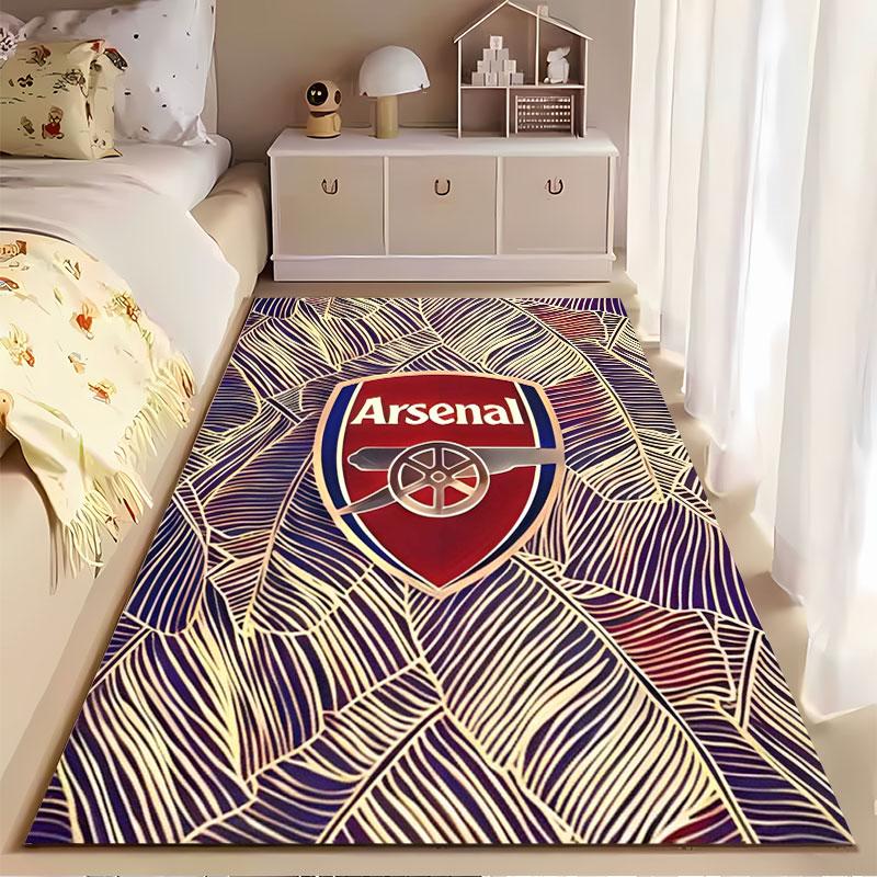 Arsenal Logo Pattern Carpet suitable as a non-slip mat for the living room or bedroom sofa