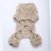 Fashion Winter Dog Warm Clothes Fleece Windproof Dogs Coat Thickened Soft Dog Hiking Jacket for Small Medium Dog