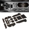 Подстаканник Erts Для Аксессуаров Subaru Crosstrek 2018, Для Subaru Impreza 2017- Коврик Центральной Консоли Нескользящие Вкладыши Карманов Дверей (15 шт., Оранжевый)