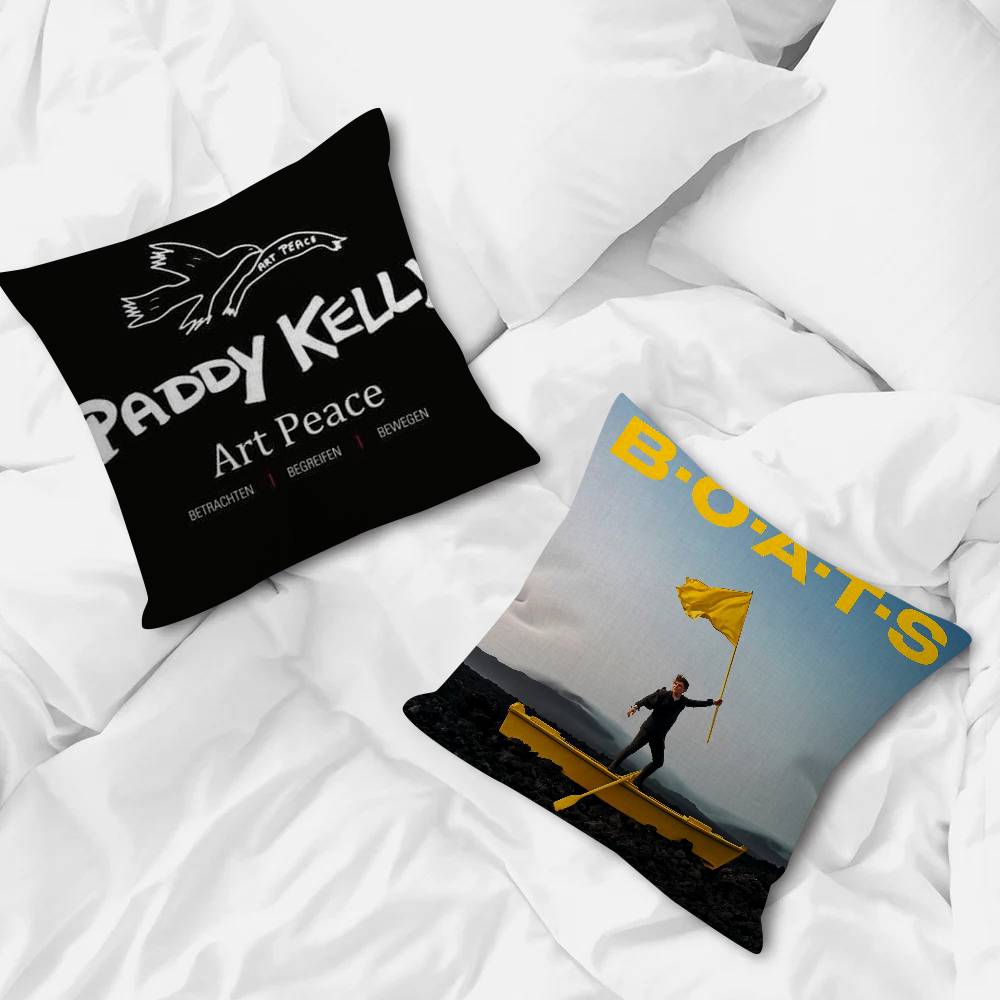 Singer Michael Patrick Kelly Traces Cushion Cover Pillow Cover Decor Pillowcase Printed Cushion Case For Couch