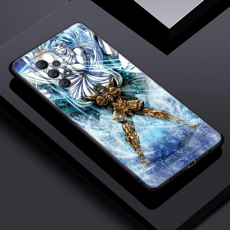 Чехол для телефона с изображением аниме Saint-Seiya для Samsung Galaxy A21 A30 A50 A52 S A13 A22 A32 A33 A53 A73 5G A11 A12 A31 A51 A70 A71 A72
