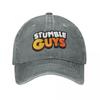 Бейсболки Stumble Guys Cartoon, потертые игровые головные уборы для мужчин и женщин, регулируемая посадка, кепка