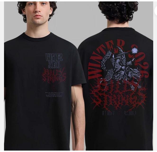 Billy Strings Winter 2026 Tour Merch Wizard Metal Unisex T-Shirt.