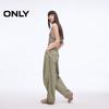 ONLY Women's Loose Fit Cargo Drawstring Casual Pants