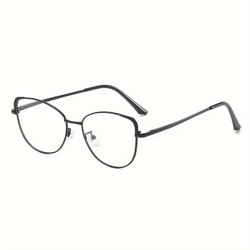 Новые Ретро Персонализированные Металлические Очки Кошачий Глаз Для Мужчин И Женщин Для Дневного И Ночного Использования Очки Хамелеоны С Защитой От Синего Света