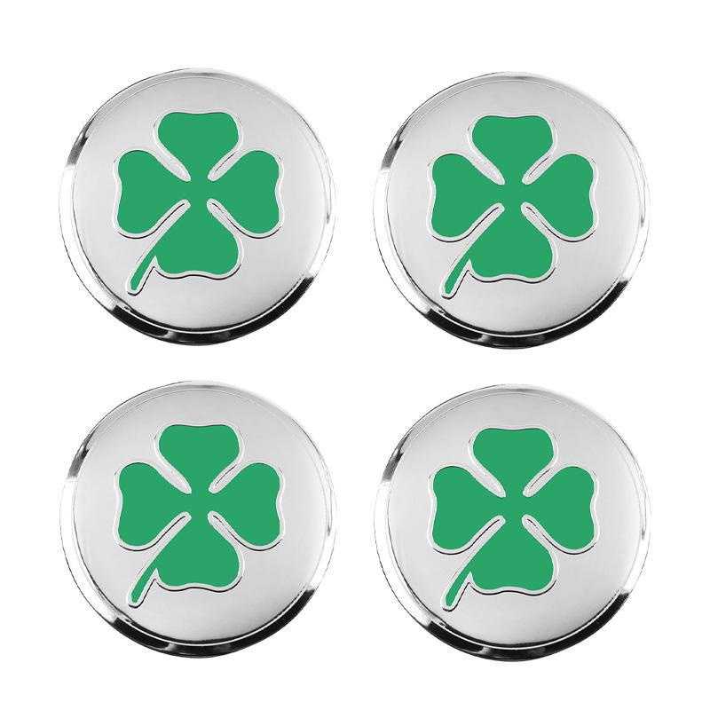 AJKRY1 4pcs 56mm Car Wheel Center Hub Cap Stickers For Alfa Romeo 4C 159 Spider Giulietta Giulia GT Tonale Mito Car Styling Accessories