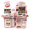 Children Play House Simulation Candy Convenience Store Supermarket Touch Function Checkout Page Appliances Coffee Machine Toys