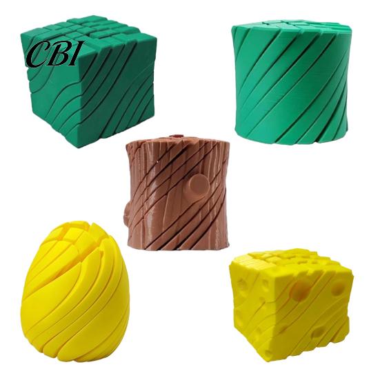 Customizable Multi-piece Game Decor 3D Printed Spiral Fidget Toy, Creative Stress Relief Ornaments, Compact Portable Reliever Decompression